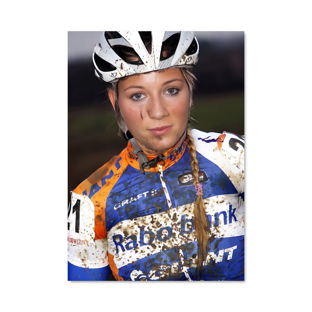 Poster Pauline Ferrand-prevot Cyclisme